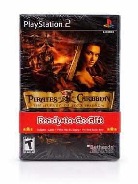 Pirates of the Caribbean PS2 Game Gift Set Ready-To-Go Gift Retro Gaming Sealed